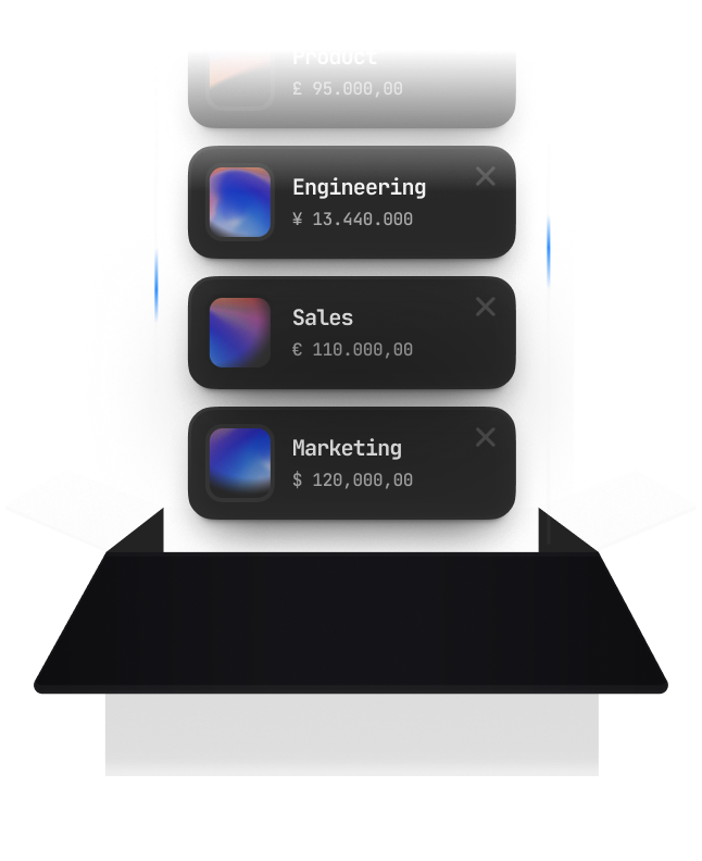 Manage your data with the Report Wizard